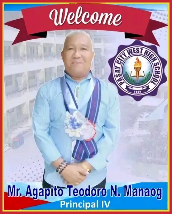 Welcome Mr. Agapito Teodoro N. Manaog